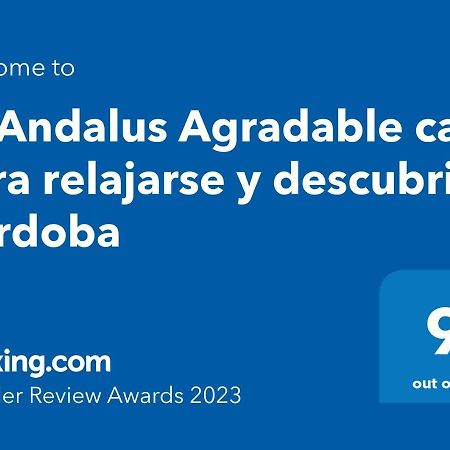 Al-Andalus Agradable Casa Para Relajarse Y Descubrir Cordoba Apartment Exterior foto
